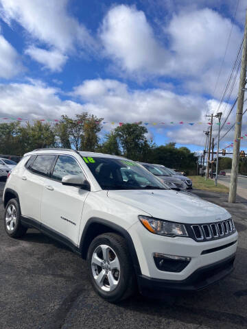 2018 Jeep Compass for sale at Rinaldi Auto Sales Inc in Taylor PA