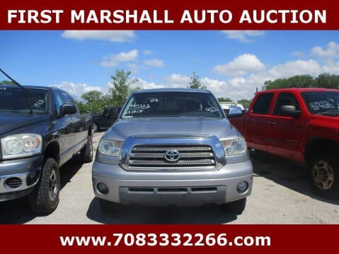 2007 Toyota Tundra for sale at First Marshall Auto Auction in Harvey IL