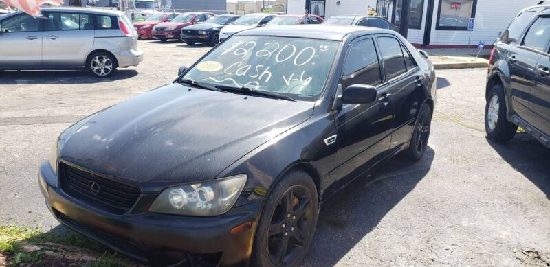 2001 Lexus IS 300 for sale at 6767 AUTOSALES LTD / 6767 W WASHINGTON ST in Indianapolis IN