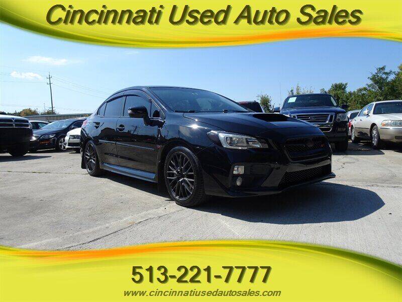 2016 Subaru WRX for sale at Cincinnati Used Auto Sales in Cincinnati OH