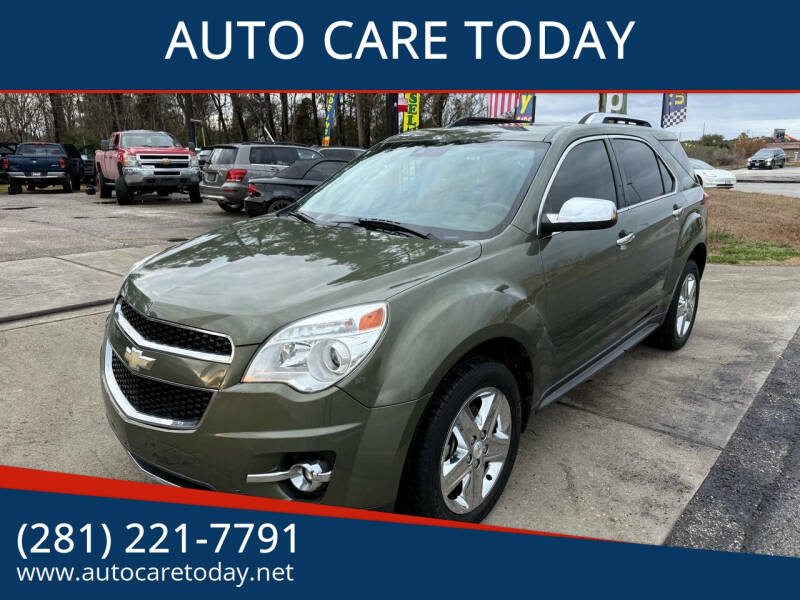 2015 Chevrolet Equinox for sale at AUTO CARE TODAY in Spring TX