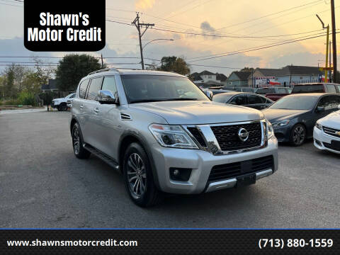 2017 Nissan Armada for sale at Shawn's Motor Credit in Houston TX