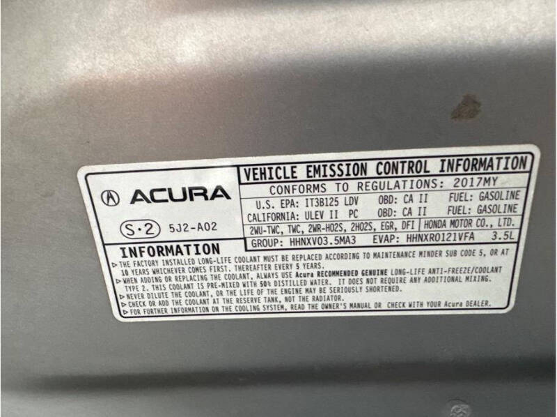 2017 Acura TLX SH-AWD V6 w/Tech