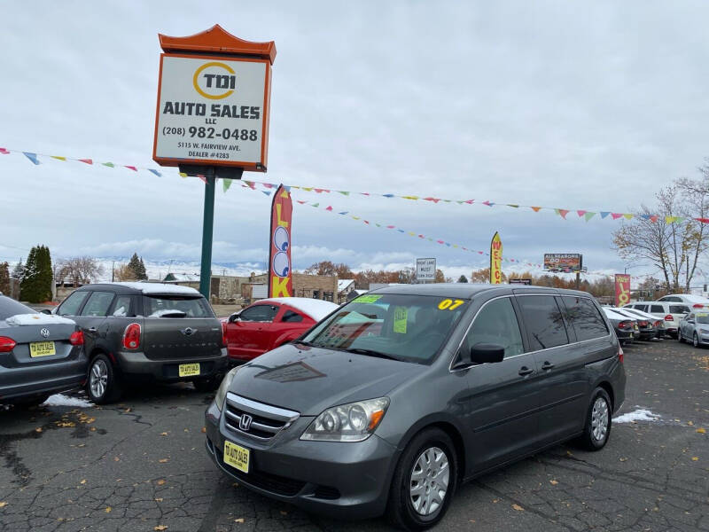 2007 Honda Odyssey for sale at TDI AUTO SALES in Boise ID