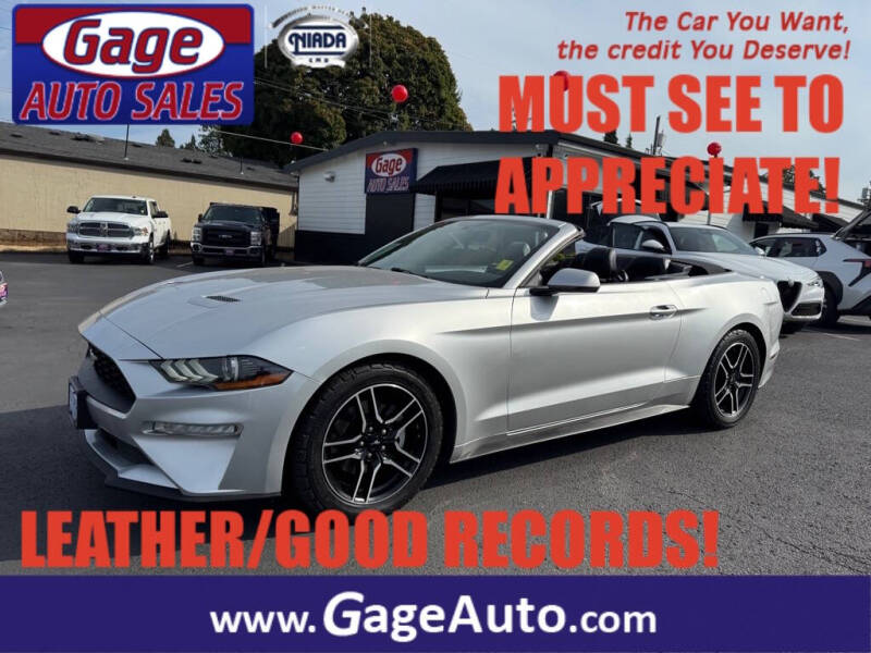 2018 Ford Mustang EcoBoost Premium