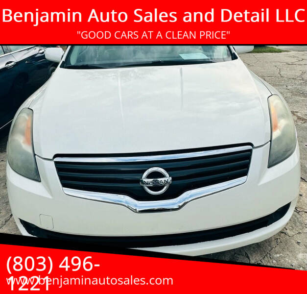 2009 Nissan Altima for sale at Benjamin Auto Sales and Detail LLC in Holly Hill SC