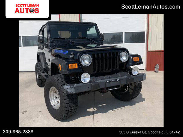 2006 Jeep Wrangler for sale at SCOTT LEMAN AUTOS in Goodfield IL