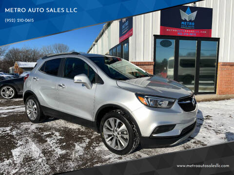 2019 Buick Encore for sale at METRO AUTO SALES LLC in Lino Lakes MN