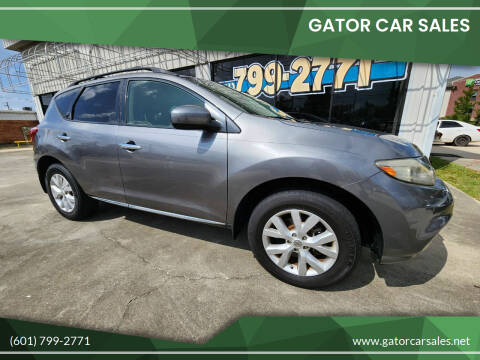2013 Nissan Murano for sale at Gator Car Sales in Picayune MS