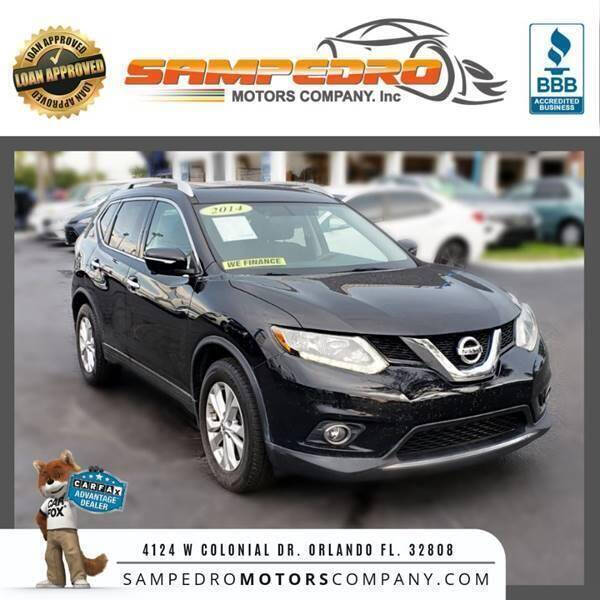 2014 Nissan Rogue for sale at SMC AUTO SALES in Orlando FL