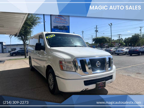 2012 Nissan NV for sale at Magic Auto Sales in Dallas TX