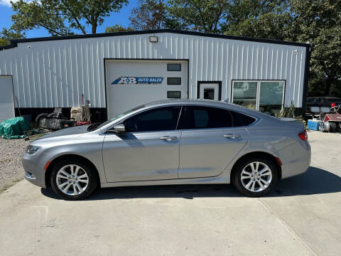 2016 Chrysler 200 for sale at A & B AUTO SALES in Chillicothe MO