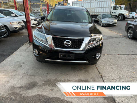 2014 Nissan Pathfinder Hybrid for sale at Raceway Motors Inc in Brooklyn NY