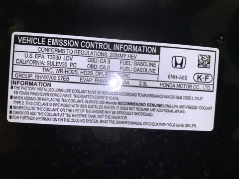 2024 Honda Accord Hybrid Sport