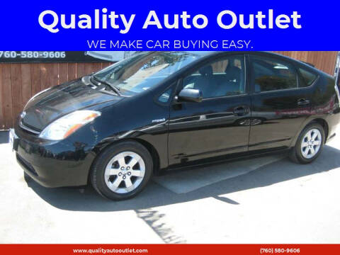 2006 Toyota Prius for sale at Quality Auto Outlet in Vista CA