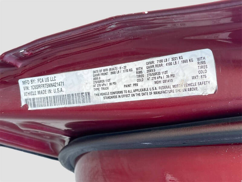 2022 RAM 1500 Laramie