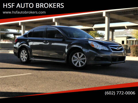 2012 Subaru Legacy for sale at HSF AUTO BROKERS in Phoenix AZ