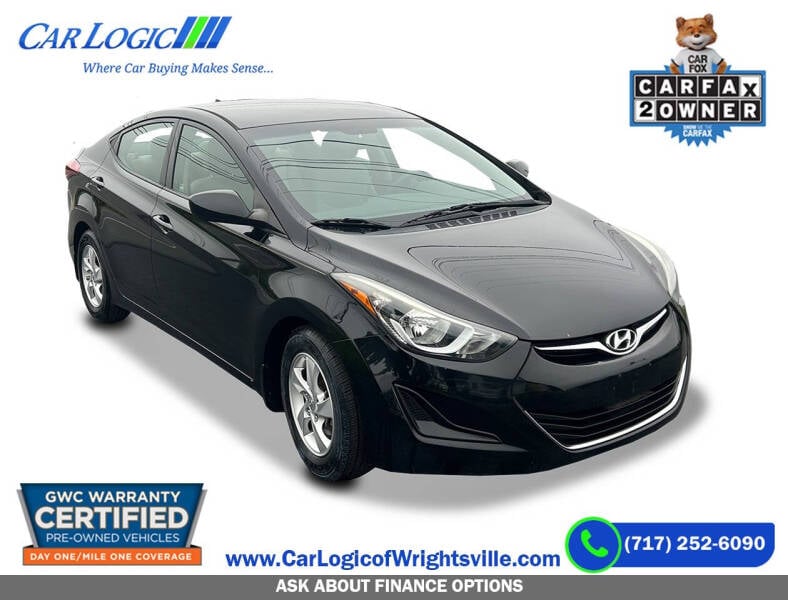 2014 Hyundai Elantra for sale at Car Logic of Wrightsville in Wrightsville PA