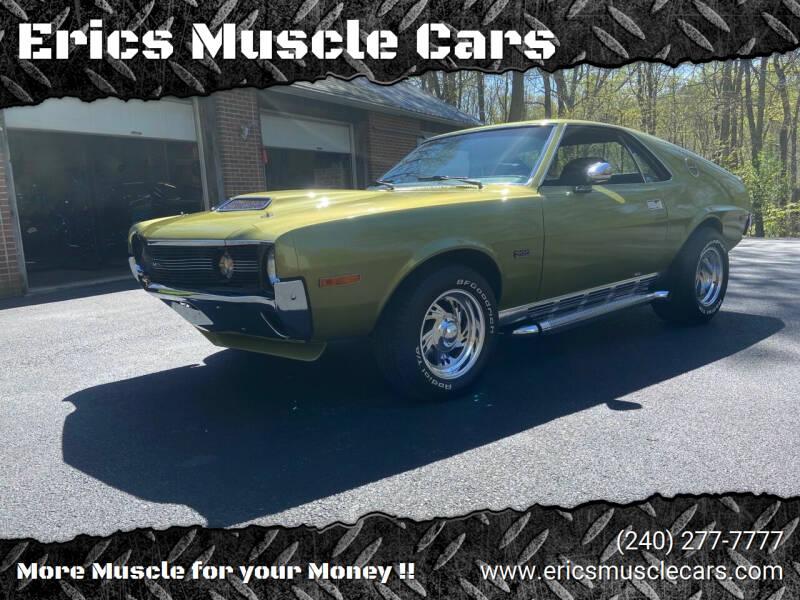1970 AMC AMX for sale at Erics Muscle Cars in Clarksburg MD