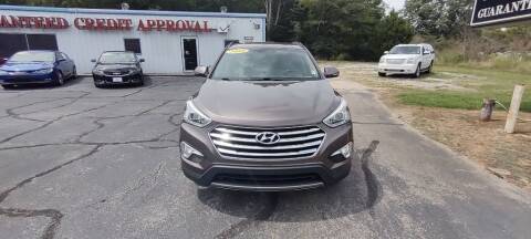 2013 Hyundai Santa Fe for sale at T & G Auto Sales in Florence AL