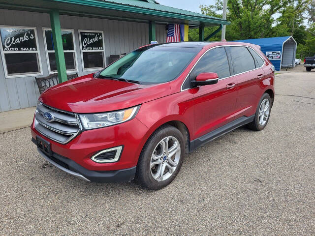 2015 Ford Edge for sale at Clarks Auto Sales Inc in Lakeview, MI