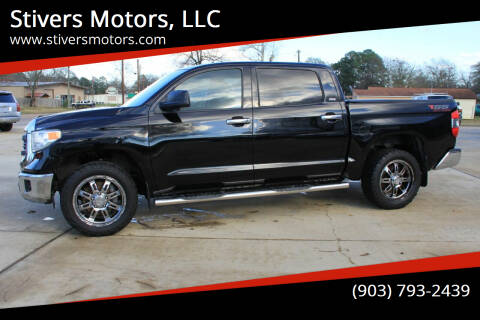 2014 Toyota Tundra for sale at Stivers Motors, LLC in Nash TX