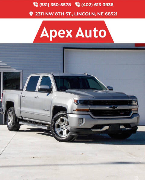 2017 Chevrolet Silverado 1500 for sale at Apex Auto in Lincoln, NE