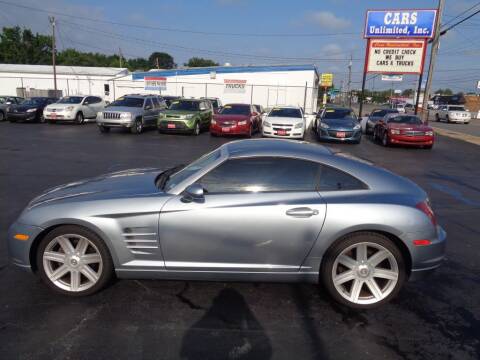 2004 Chrysler Crossfire for sale at Cars Unlimited Inc in Lebanon TN