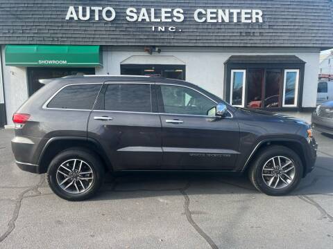 2021 Jeep Grand Cherokee for sale at Auto Sales Center Inc in Holyoke MA