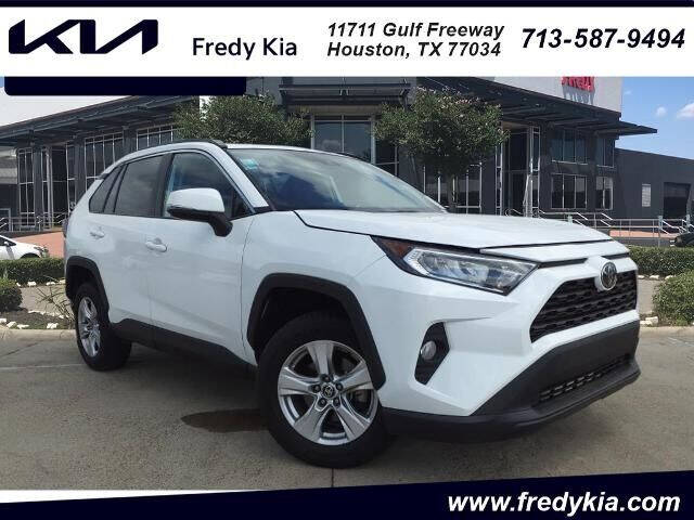 2021 Toyota RAV4 for sale at FREDY CARS FOR LESS in Houston TX