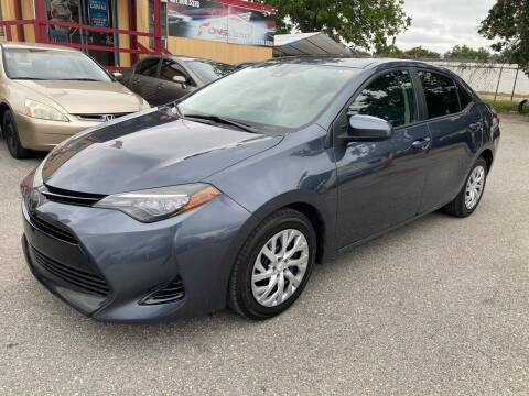 2017 Toyota Corolla for sale at FONS AUTO SALES CORP in Orlando FL