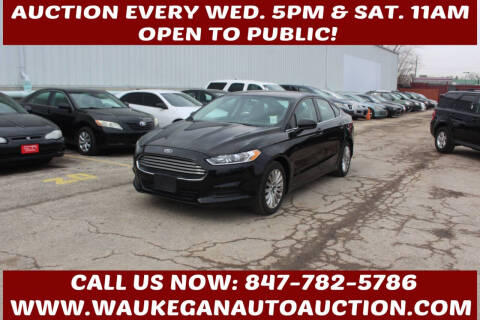 2013 Ford Fusion Hybrid for sale at Waukegan Auto Auction in Waukegan IL