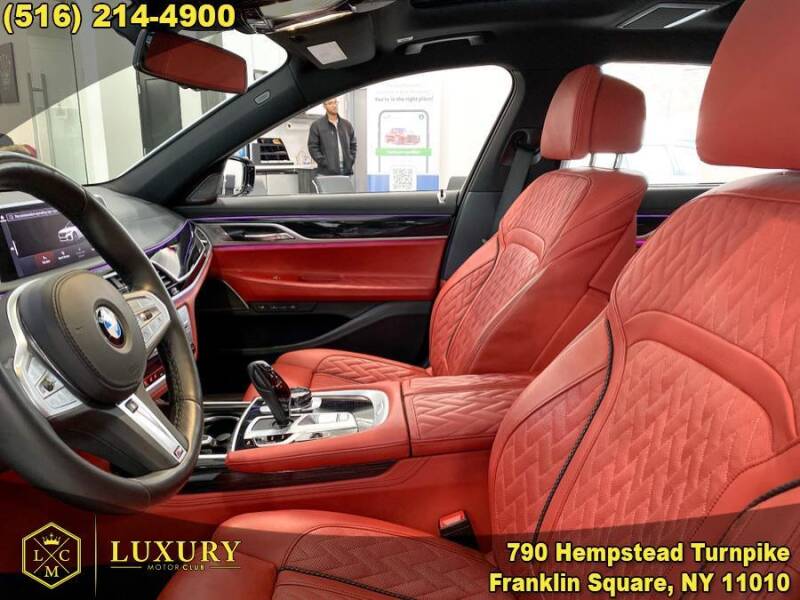 2021 BMW 7 Series for sale at LUXURY MOTOR CLUB in Franklin Square NY