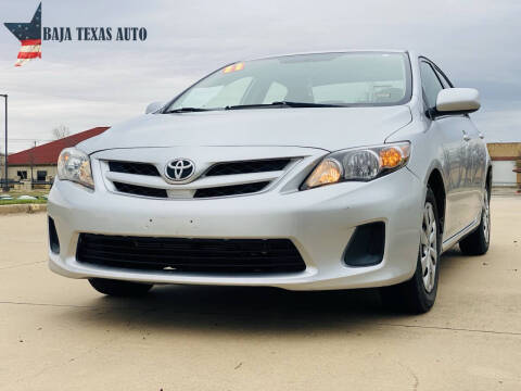 2011 Toyota Corolla for sale at Baja Texas Auto in Mansfield TX