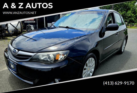 2010 Subaru Impreza for sale at Southwick Motors in Southwick MA