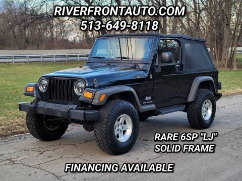 2005 Jeep Wrangler for sale at Riverfront Auto Sales in Middletown OH
