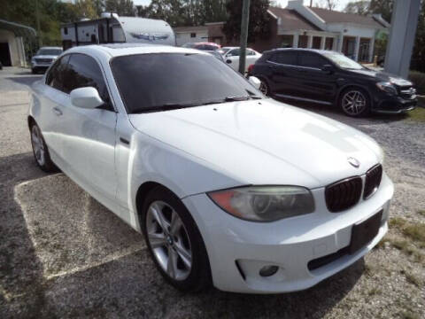 2013 BMW 1 Series for sale at PICAYUNE AUTO SALES in Picayune MS