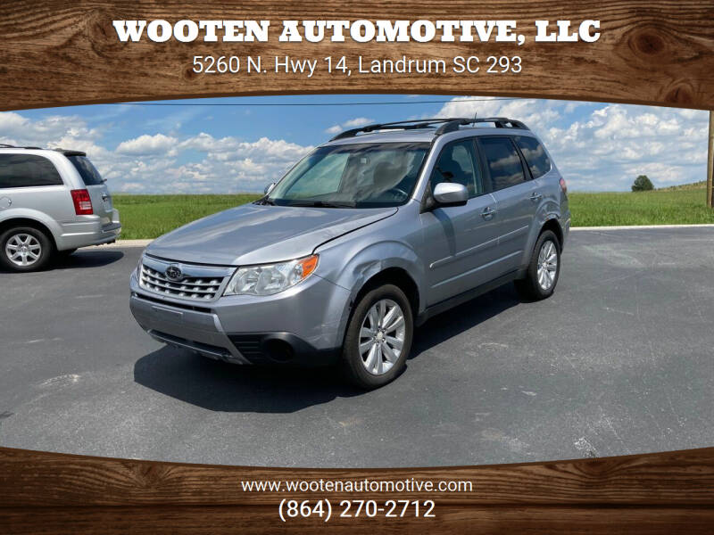 2012 Subaru Forester for sale at WOOTEN AUTOMOTIVE, LLC in Landrum SC