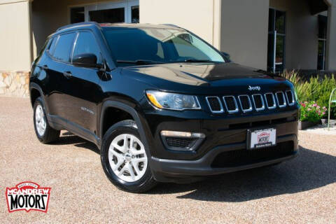 2018 Jeep Compass for sale at Mcandrew Motors in Arlington TX