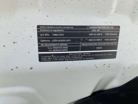 2023 Infiniti QX55 Sensory