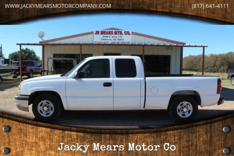 2004 Chevrolet Silverado 1500 for sale at Jacky Mears Motor Co in Cleburne TX