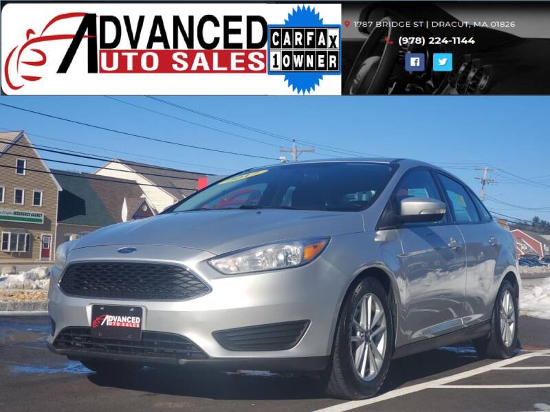 2017 Ford Focus for sale at Advanced Auto Sales in Dracut MA