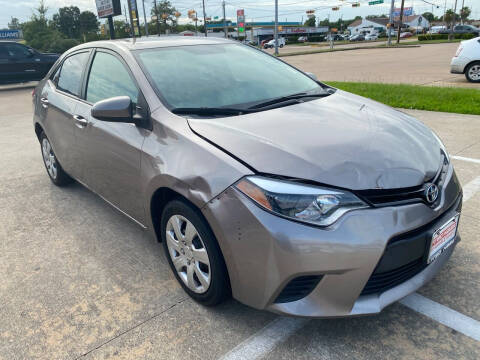 2014 Toyota Corolla for sale at Houston Auto Gallery in Katy TX