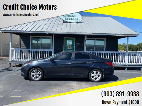 2012 Hyundai Sonata for sale at Credit Choice Motors in Sherman TX