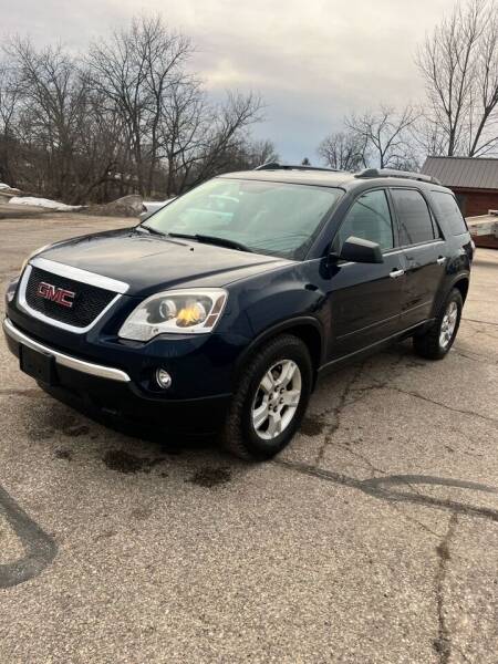 2012 GMC Acadia for sale at BEAR CREEK AUTO SALES in Spring Valley MN