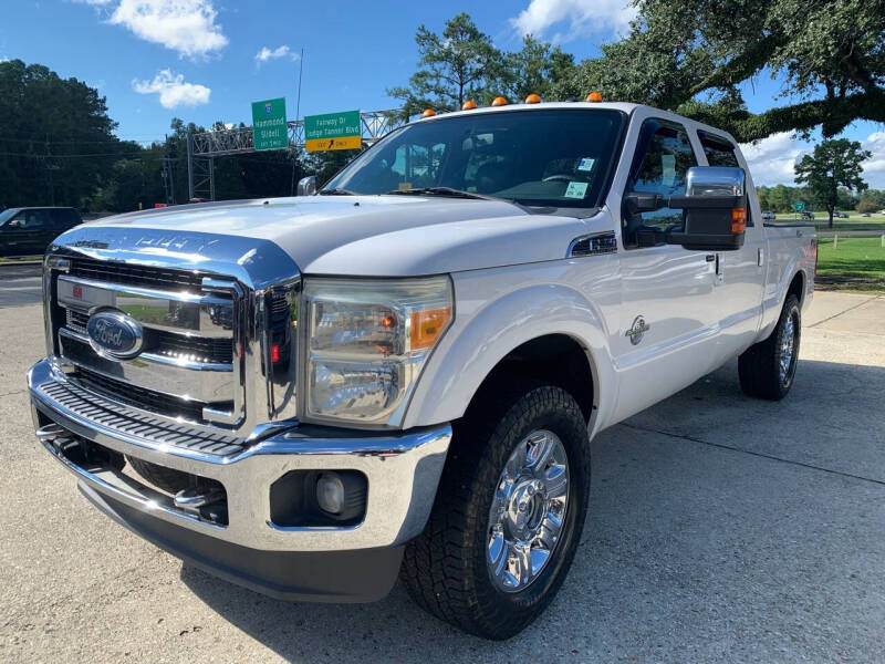 Used 2012 Ford F-250 Super Duty Lariat with VIN 1FT7W2BT3CEC80309 for sale in Natchez, MS