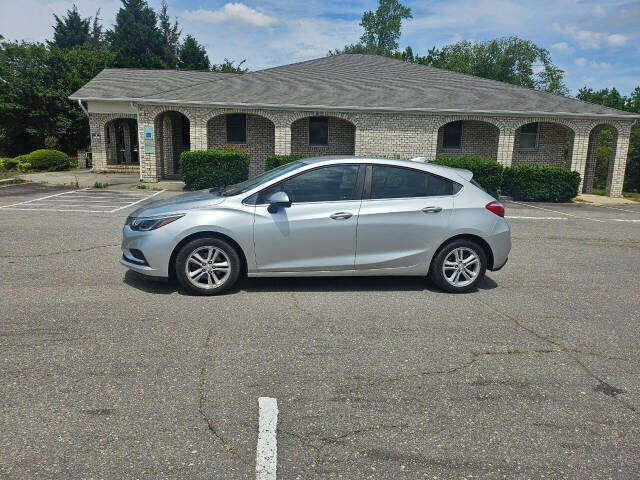 2017 Chevrolet Cruze for sale at MT CAR SALES INC in Goldsboro, NC