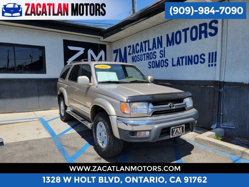 2001 Toyota 4Runner for sale at Ontario Auto Square in Ontario CA
