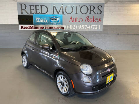 2016 FIAT 500 for sale at REED MOTORS LLC in Phoenix AZ