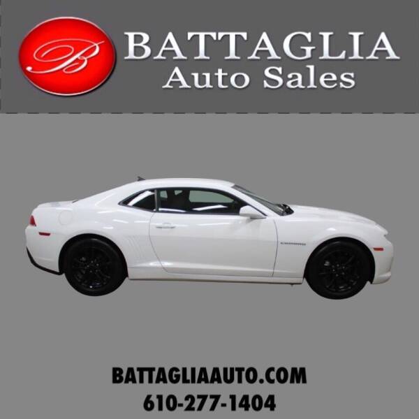 2015 Chevrolet Camaro for sale at Battaglia Auto Sales in Plymouth Meeting PA
